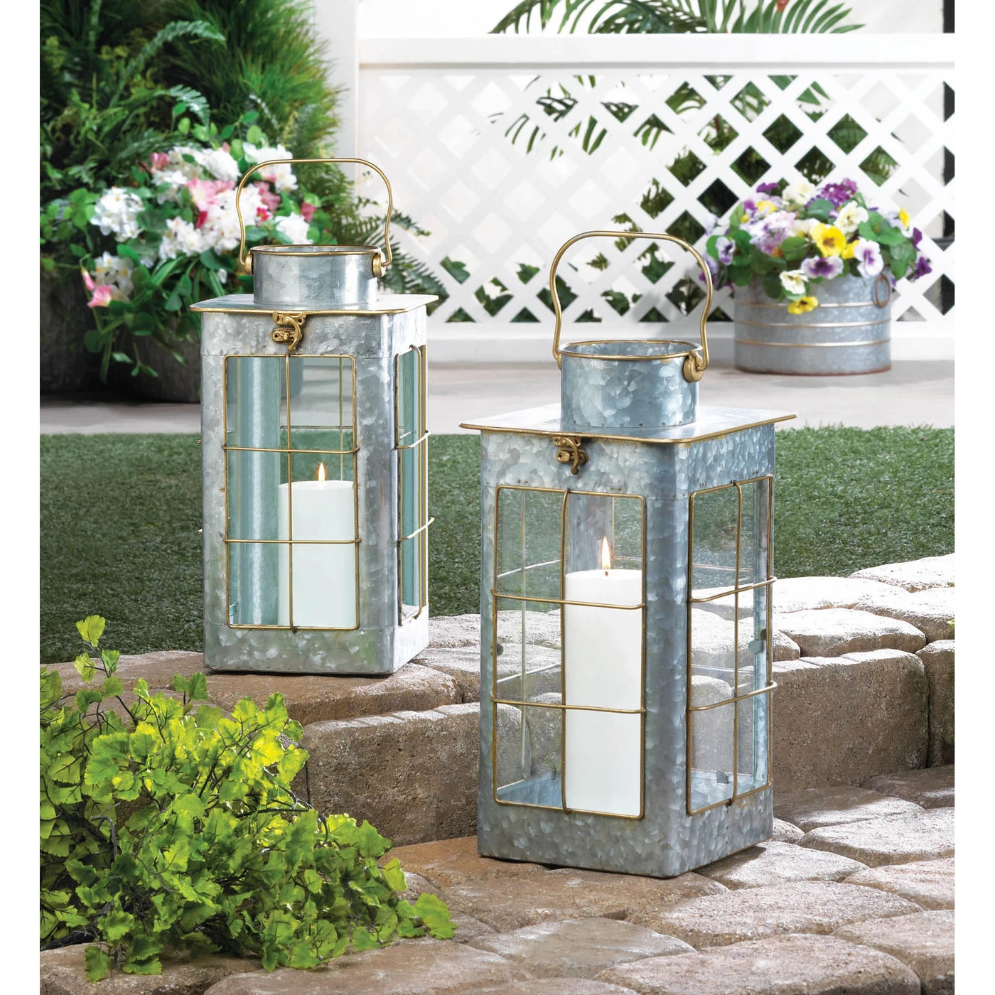 Wholesale Farmhouse Galvanized Lantern Buy Wholesale Candle Lanterns