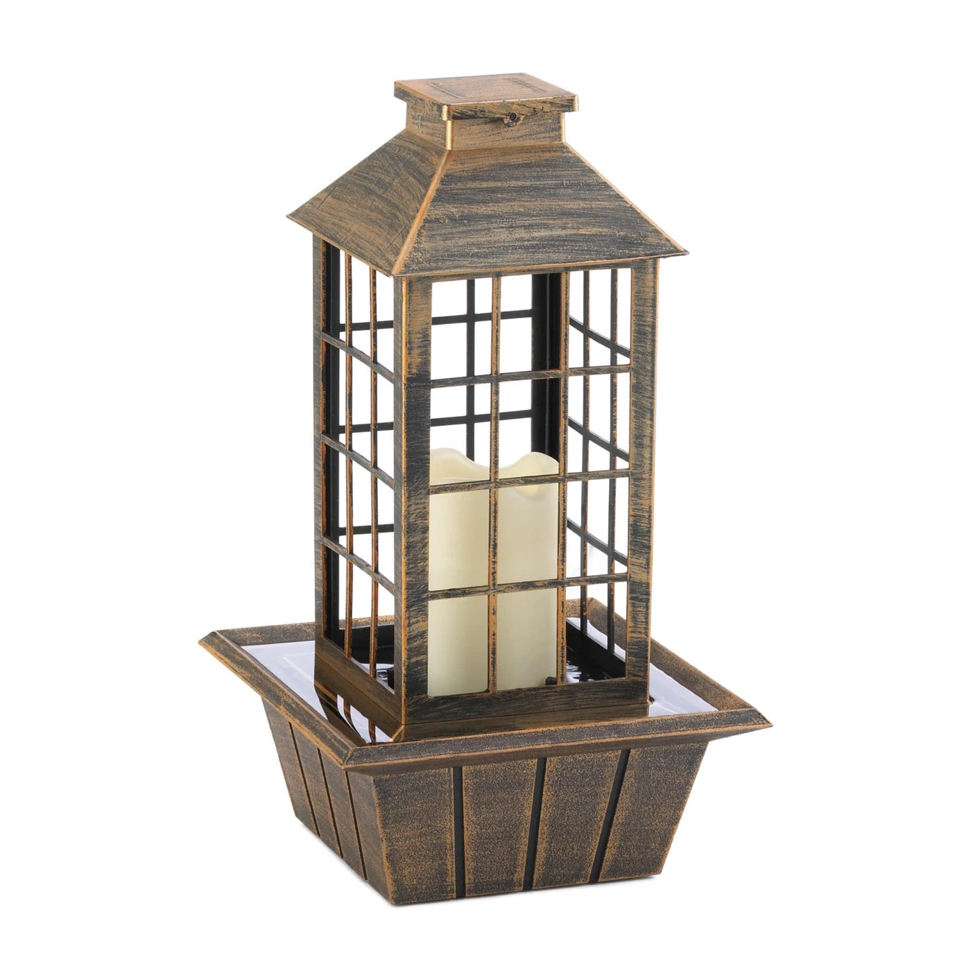 Wholesale Bronzed Lantern Tabletop Fountain Buy Wholesale Candle Lanterns