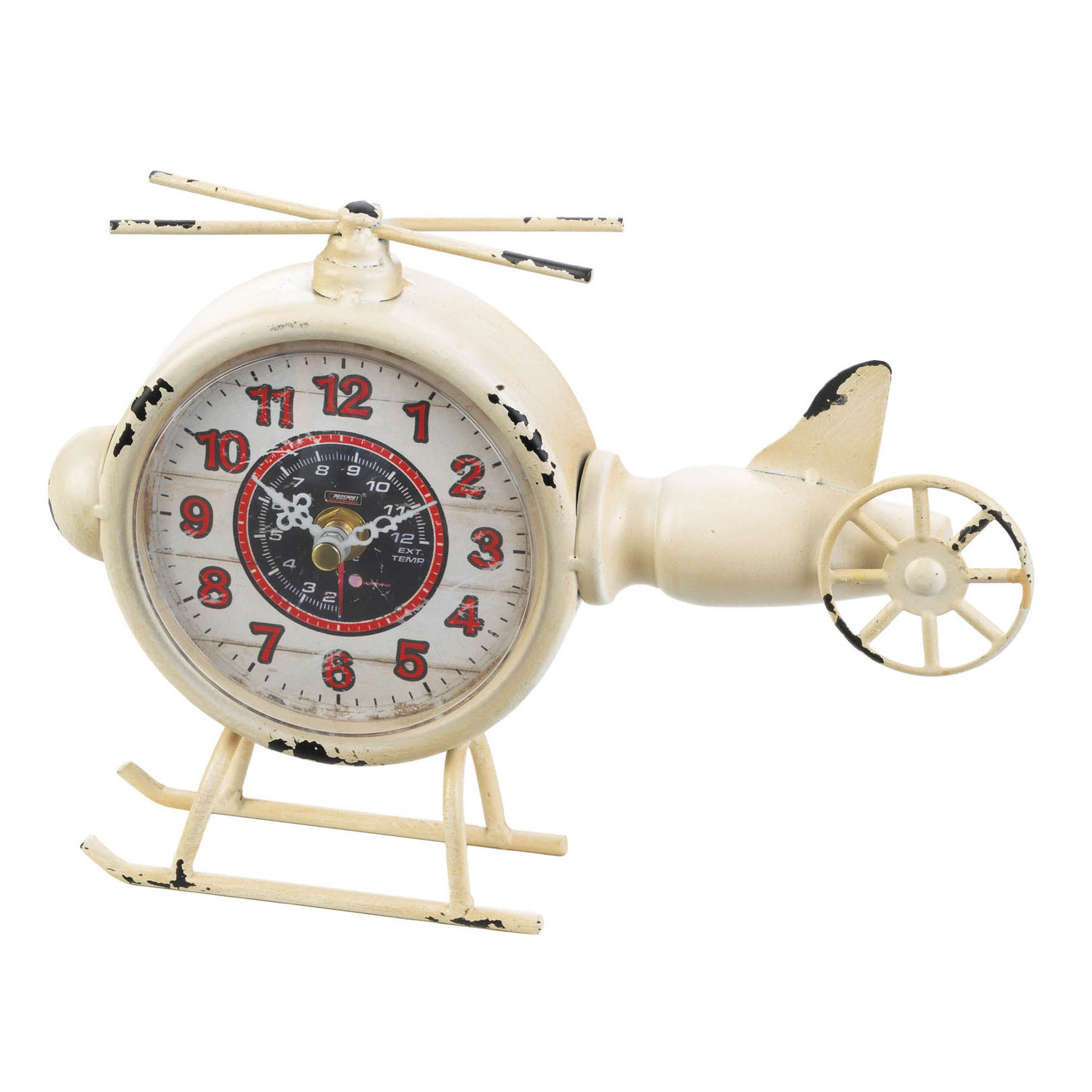 Wholesale White Helicopter Desk Clock Buy Wholesale Clocks