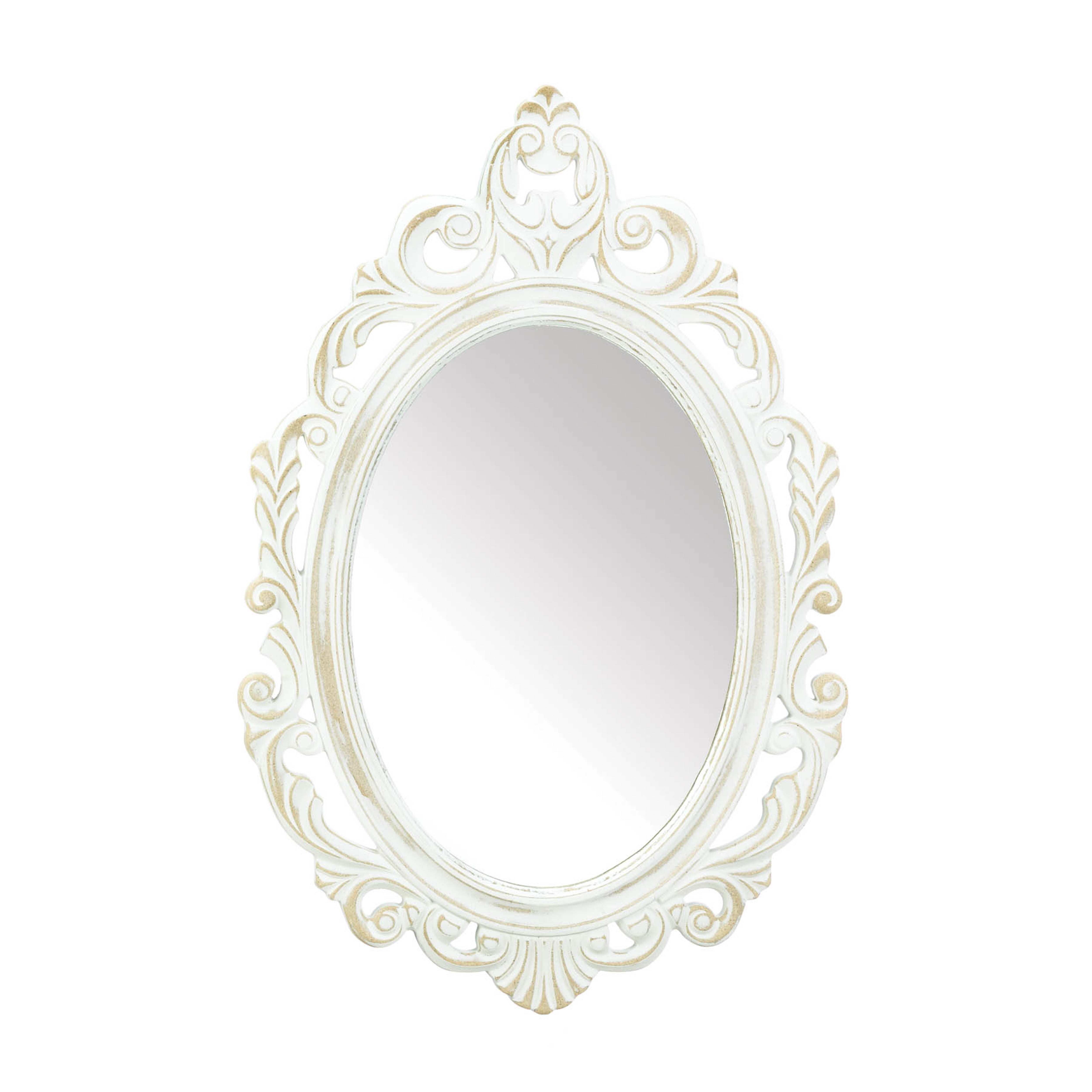 Wholesale Antiqued White Wall Mirror Buy Wholesale Mirrors