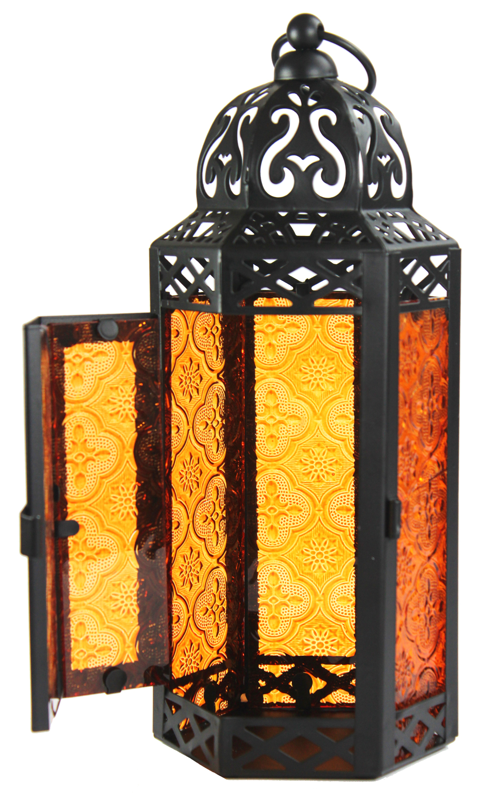 Wholesale Decorative Amber Candle Lantern for sale at cheap prices.