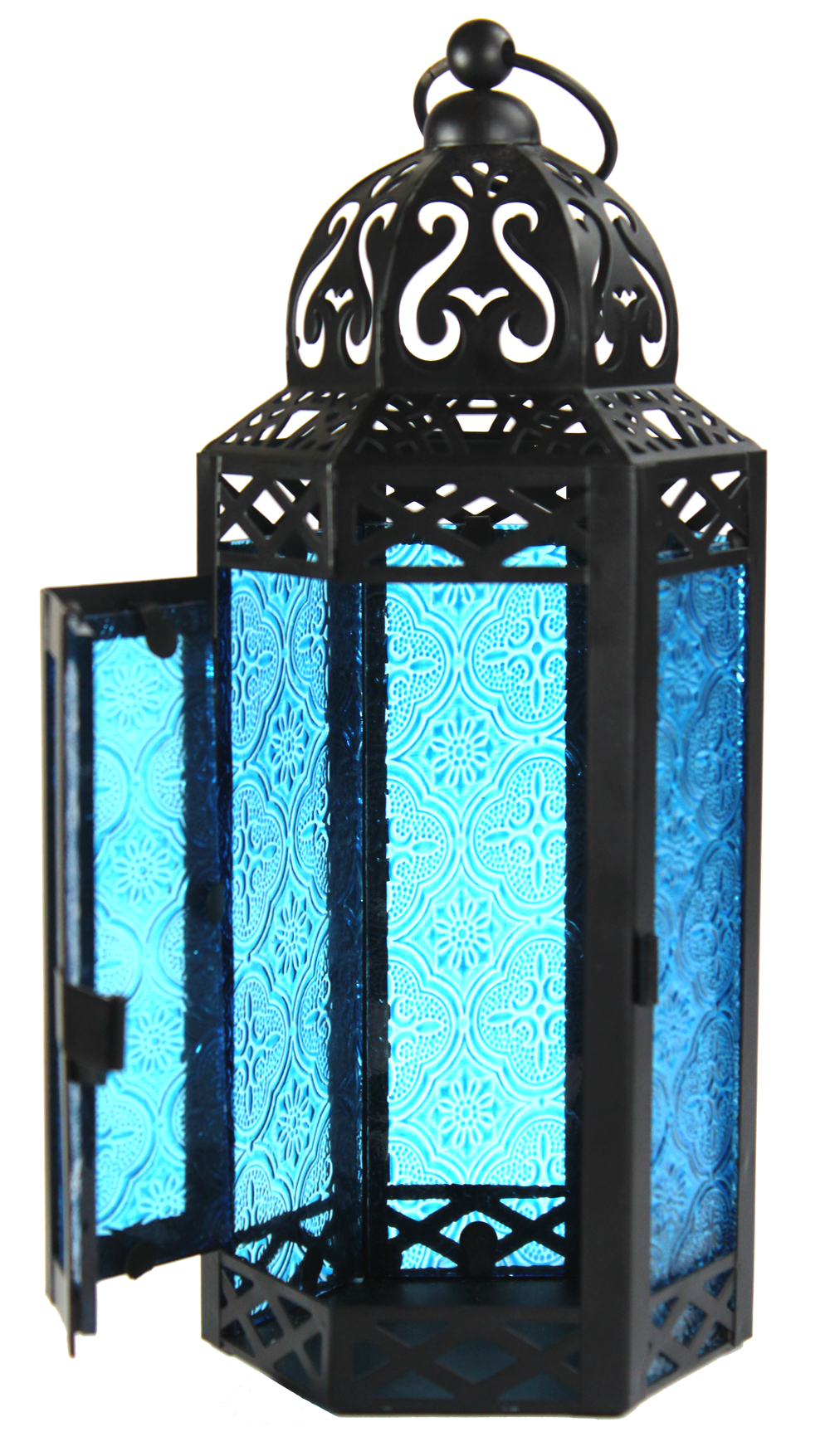 Wholesale Decorative Blue Candle Lanterns for sale at cheap prices.